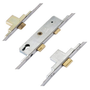 Fullex SL16 Original Latch, Central Deadbolt and 2 Deadbolts, Split spindle (S/S) or Lift lever (L/L)