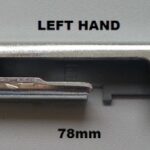 Left Hand Tilt Lock Striker