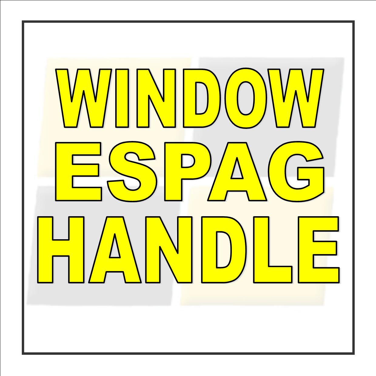 Window Espag Handle