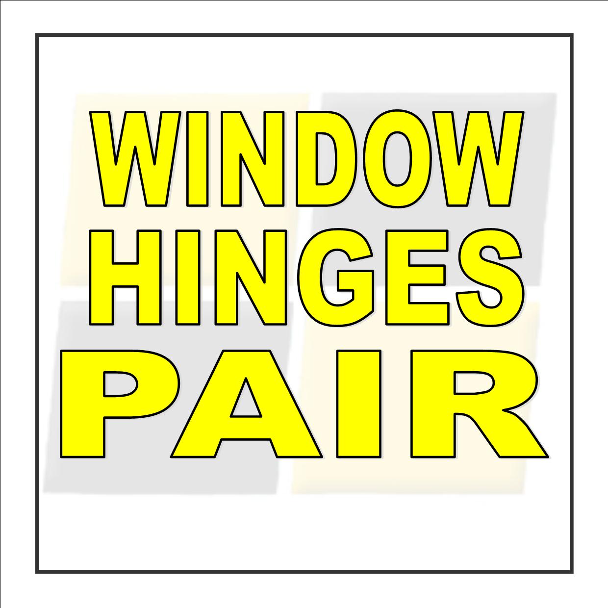 Window Hinges - Pair