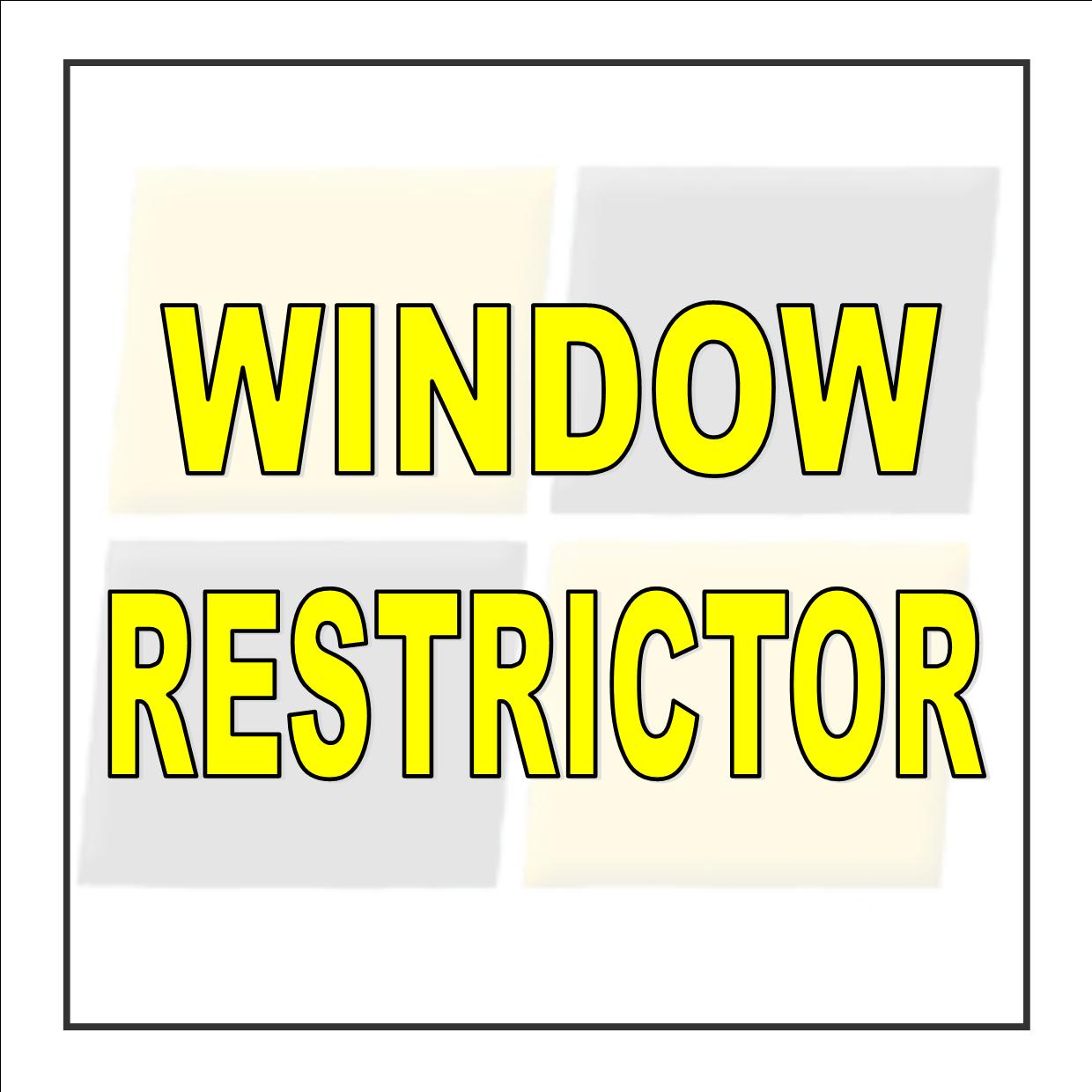 Window Restrictor